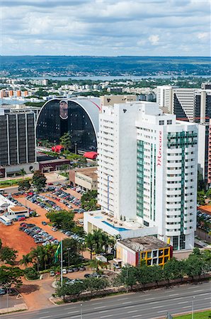 simsearch:841-03676087,k - View from the Television Tower over Brasilia, Brazil, South America Foto de stock - Con derechos protegidos, Código: 841-07457636