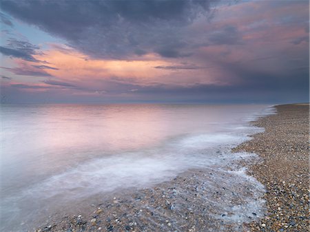 Stunning evening colours at the North Beach, Great Yarmouth, Norfolk, England, United Kingdom, Europe Stockbilder - Lizenzpflichtiges, Bildnummer: 841-07457720