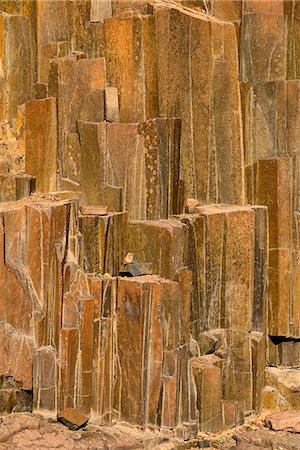 A geological formation of dolomite located near Twyfelfontein, Namibia, Africa Stockbilder - Lizenzpflichtiges, Bildnummer: 841-07457842