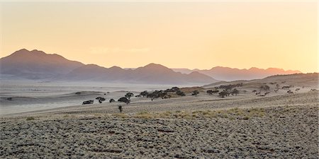 simsearch:841-07081750,k - The sun starts to light up the distant mountains in the NamibRand Nature Reserve, Namib Desert, Namibia, Africa Stock Photo - Rights-Managed, Code: 841-07457874