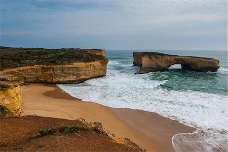 London Arch (London Bridge), Great Ocean Road, Victoria, Australia, Pacific Photographie de stock - Rights-Managed, Code: 841-07524007