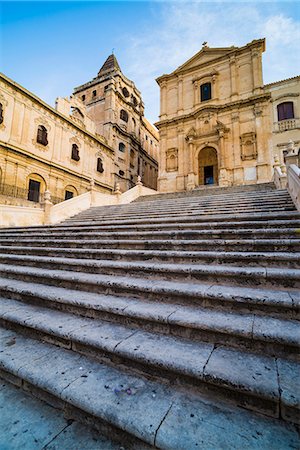 Church of San Francesco d'Assisi, Piazza Immacolata, Noto, Val di Noto, UNESCO World Heritage Site, Sicily, Italy, Europe Stock Photo - Rights-Managed, Code: 841-07523231