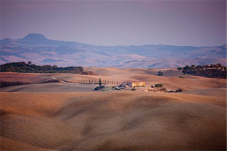 simsearch:649-07239644,k - Typical Tuscan landscape near San Quirico D'Orcia  in Val D'Orcia, Tuscany, Italy Photographie de stock - Rights-Managed, Code: 841-07523662