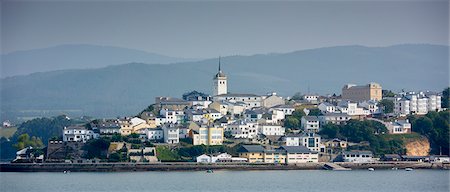 Town of Castropol in Asturias, Northern Spain Stock Photo - Rights-Managed, Code: 841-07523706