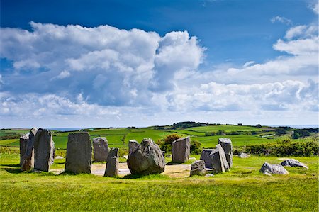 Drombeg Stone Circle, County Clare, West of Ireland Stock Photo - Rights-Managed, Code: 841-07523757