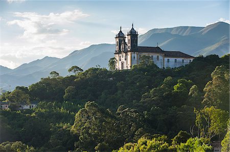 Nossa Senhora do Carmo church, Ouro Preto, UNESCO World Heritage Site, MInas Gerais, Brazil, South America Photographie de stock - Rights-Managed, Code: 841-07523976