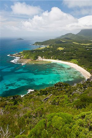 View from Malabar Hill over Lord Howe Island, UNESCO World Heritage Site, Australia, Tasman Sea, Pacific Fotografie stock - Rights-Managed, Codice: 841-07523988