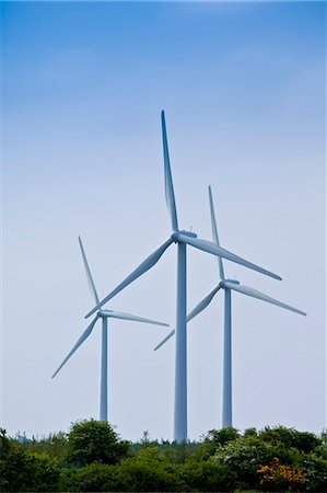 simsearch:841-07540840,k - Three wind turbines at Airtricity, Richfield Wind Farm at Kilmore, County Wexford, Ireland Foto de stock - Con derechos protegidos, Código: 841-07540756
