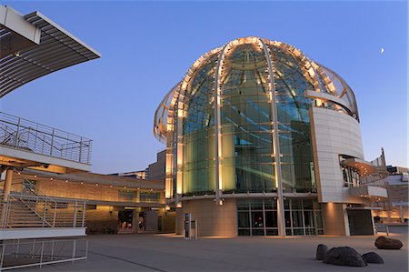 prefeitura do município - San Jose City Hall, San Jose, California, United States of America, North America Foto de stock - Direito Controlado, Número: 841-07541064