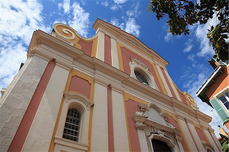 simsearch:841-06445944,k - Eglise Saint Michel (St. Michaels Church), Villefranche sur Mer, Cote d'Azur, French Riviera, Provence, France, Europe Stock Photo - Rights-Managed, Code: 841-07541104