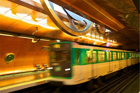 Arts Et Metiers Metro Station, Paris, France, Europe Stock Photo - Rights-Managed, Code: 841-07589845