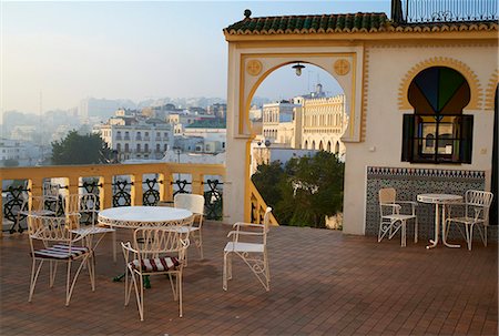 Continental Hotel built in 1870, old city, Medina, Tangier, Morocco, North Africa, Africa Foto de stock - Con derechos protegidos, Código: 841-07590052