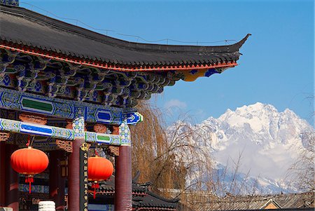 Mu Family residence, City of Lijiang, UNESCO World Heritage Site, Yunnan, China, Asia Stock Photo - Rights-Managed, Code: 841-07590077