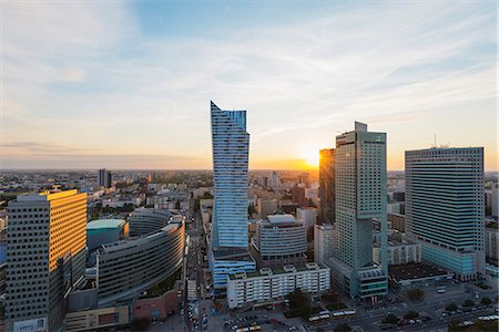 simsearch:841-07205625,k - City view from Palace of Culture and Science, Warsaw, Poland, Europe Photographie de stock - Rights-Managed, Code: 841-07590097