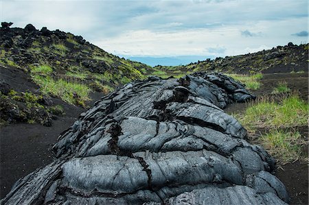 simsearch:841-07590431,k - Cold lava after an eruption of Tolbachik volcano, Kamchatka, Russia, Eurasia Stock Photo - Rights-Managed, Code: 841-07590441