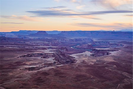 Green River Overlook, Canyonlands National Park, Islands in the Sky, Utah, United States of America, North America Foto de stock - Con derechos protegidos, Código: 841-07600154