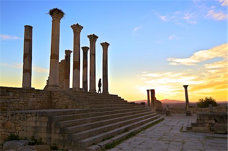 Excavated Roman City, Volubilis, UNESCO World Heritage Site, Morocco, North Africa, Africa Photographie de stock - Rights-Managed, Code: 841-07653068