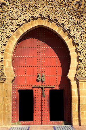 Mausoleum of Moulay Ismail, Meknes, Morocco, North Africa, Africa Foto de stock - Con derechos protegidos, Código: 841-07653063