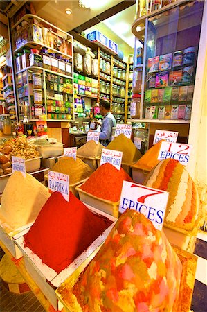 Spice stall, Medina, Meknes, Morocco, North Africa, Africa Stock Photo - Rights-Managed, Code: 841-07653074