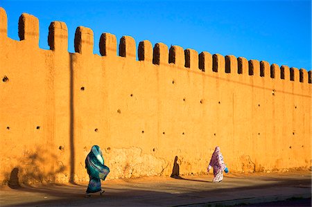 Old City walls, Tiznit, Morocco, North Africa, Africa Stockbilder - Lizenzpflichtiges, Bildnummer: 841-07653089