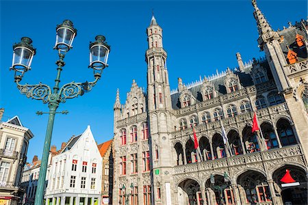 simsearch:841-05784281,k - Historium Museum, Market square, Historic center of Bruges, UNESCO World Heritage Site, Belgium, Europe Foto de stock - Direito Controlado, Número: 841-07653107