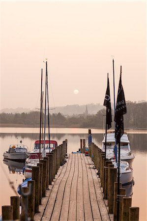 derwentwater - Pier on Derwent Water, Lake District National Park, Cumbria, England, United Kingdom, Europe Stock Photo - Rights-Managed, Code: 841-07653206