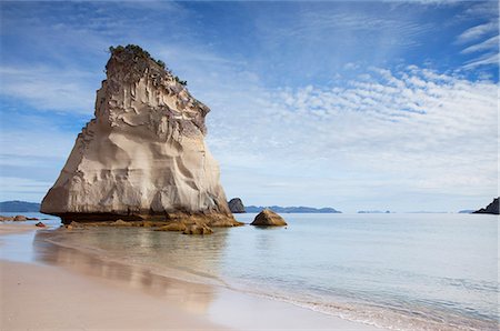 Cathedral Cove, Coromandel Peninsula, Waikato, North Island, New Zealand, Pacific Stock Photo - Rights-Managed, Code: 841-07653345