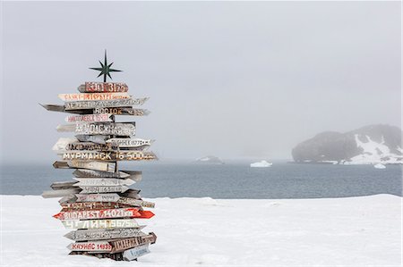 Bellingshausen (Russian) or Frei (Chilean) Base, South Shetland Island Group, Antarctica, Polar Regions Stock Photo - Rights-Managed, Code: 841-07673325