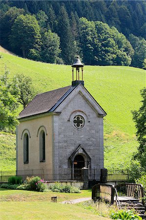 Chapel in the Alps, Haute-Savoie, France, Europe Foto de stock - Con derechos protegidos, Código: 841-07673448