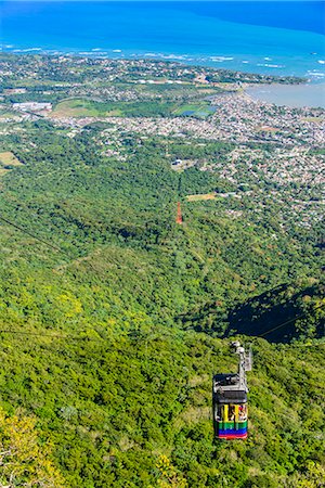 puerto plata - Teleforico, only cable car in the Caribbean, Puerto Plata, Dominican Republic, West Indies, Caribbean, Central America Stock Photo - Rights-Managed, Code: 841-07673467