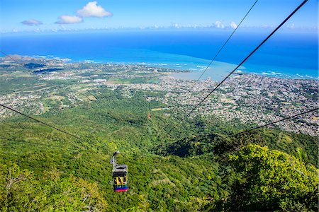 puerto plata - Teleforico, the only cable car in the Caribbean, Puerto Plata, Dominican Republic, West Indies, Caribbean, Central America Stock Photo - Rights-Managed, Code: 841-07673468