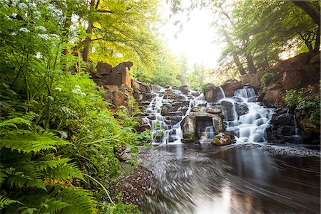 The Cascades, Virginia Water, Surrey, England, UK, Europe Stock Photo - Rights-Managed, Code: 841-07781859