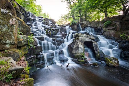 The Cascades, Virginia Water, Surrey, England, UK, Europe Stock Photo - Rights-Managed, Code: 841-07781860