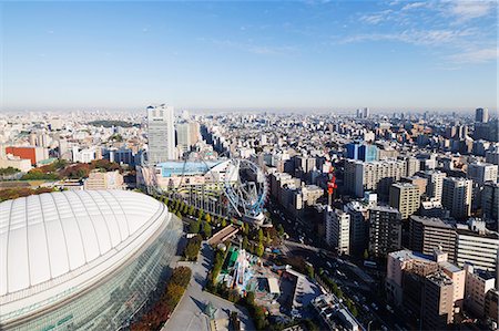 dome - Tokyo Dome, Tokyo, Honshu, Japan, Asia Stock Photo - Rights-Managed, Code: 841-07782236