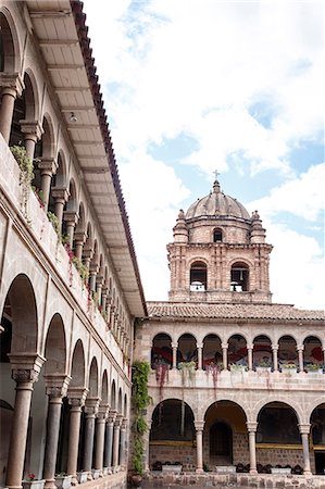 simsearch:841-08421025,k - Santo Domingo church at the Qorikancha, Cuzco, UNESCO World Heritage Site, Peru, South America Fotografie stock - Rights-Managed, Codice: 841-07782362