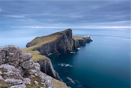 Neist Point, the most westerly point on the Isle of Skye, Inner Hebrides, Scotland, United Kingdom, Europe Photographie de stock - Rights-Managed, Code: 841-07782512