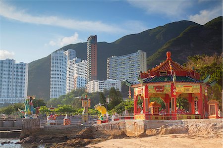 Tin Hau temple at Repulse Bay, Hong Kong Island, Hong Kong, China, Asia Stockbilder - Lizenzpflichtiges, Bildnummer: 841-07782586