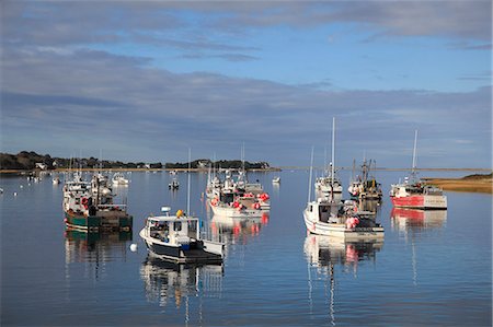Fishing boats, Harbor, Chatham, Cape Cod, Massachusetts, New England, United States of America, North America Stock Photo - Rights-Managed, Code: 841-07782655