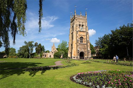 simsearch:841-06345071,k - The Bell Tower and St. Lawrence's church, Evesham, Worcestershire, England, United Kingdom, Europe Photographie de stock - Rights-Managed, Code: 841-07783099
