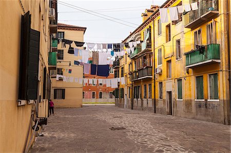 The streets of Giudecca, Venice, UNESCO World Heritage Site, Veneto, Italy, Europe Photographie de stock - Rights-Managed, Code: 841-07783141