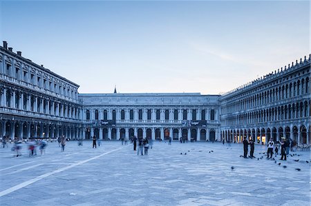 simsearch:841-03869719,k - Piazza San Marco in Venice, UNESCO World Heritage Site, Veneto, Italy, Europe Photographie de stock - Rights-Managed, Code: 841-07783143