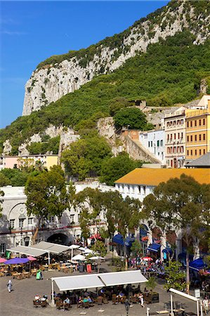 Grand Casemates Square, Gibraltar, Europe Fotografie stock - Rights-Managed, Codice: 841-07801495