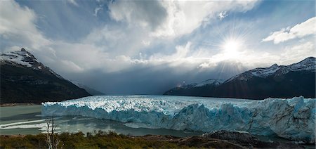 simsearch:841-08244003,k - Afternoon light on the Perito Moreno Glacier, Los Glaciares National Park, UNESCO World Heritage Site, Patagonia, Argentina, South America Photographie de stock - Rights-Managed, Code: 841-07801616