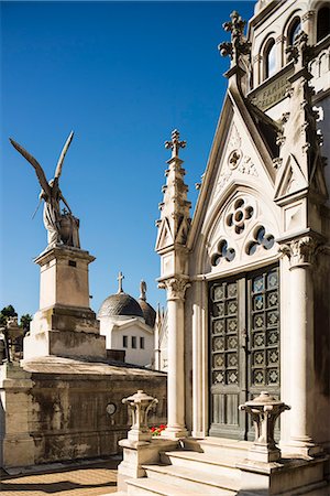 recoleta district - Cementerio de la Recoleta, Recoleta, Buenos Aires, Argentina, South America Photographie de stock - Rights-Managed, Code: 841-07801620