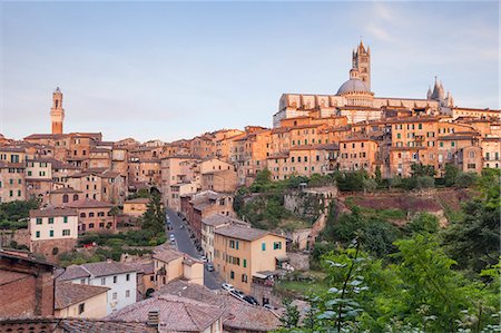 The Duomo di Siena (Siena Cathedral), UNESCO World Heritage Site, Siena, Tuscany, Italy, Europe Stock Photo - Rights-Managed, Code: 841-07813878