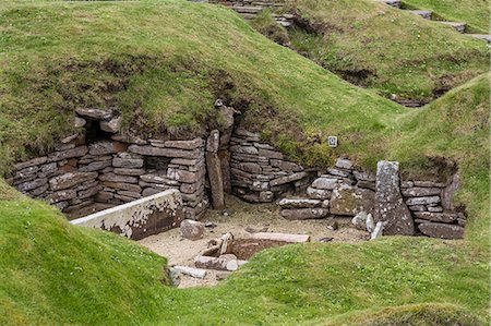 simsearch:841-08718028,k - Excavated 5000 year old village site of Skara Brae, UNESCO World Heritage Site, on Mainland Island, Orkney Archipelago, Scotland, United Kingdom, Europe Stock Photo - Rights-Managed, Code: 841-07913659