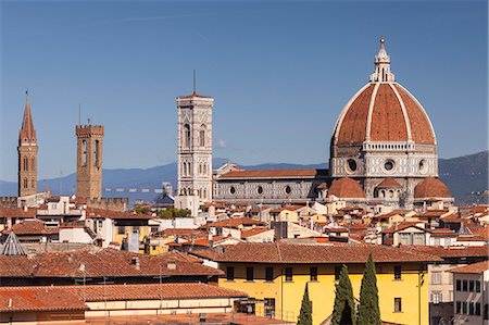 Basilica di Santa Maria del Fiore (Duomo), Florence, UNESCO World Heritage Site, Tuscany, Italy, Europe Photographie de stock - Rights-Managed, Code: 841-07913994