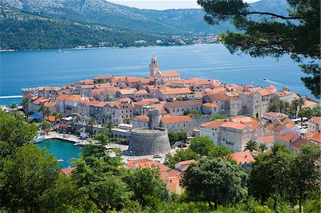 simsearch:841-08059403,k - Korcula town, Korcula Island, Dalmatia, Croatia, Europe Photographie de stock - Rights-Managed, Code: 841-08031391