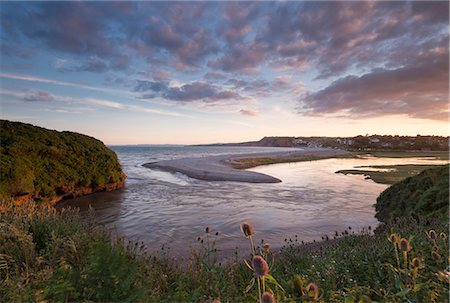 simsearch:841-06447967,k - Mouth of the River Otter and pebble spit, Budleigh Salterton, Devon, England, United Kingdom, Europe Stock Photo - Rights-Managed, Code: 841-08031500