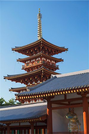 simsearch:841-08031569,k - West Pagoda at Yakushiji Temple, UNESCO World Heritage Site, Nara, Kansai, Japan, Asia Foto de stock - Con derechos protegidos, Código: 841-08031568